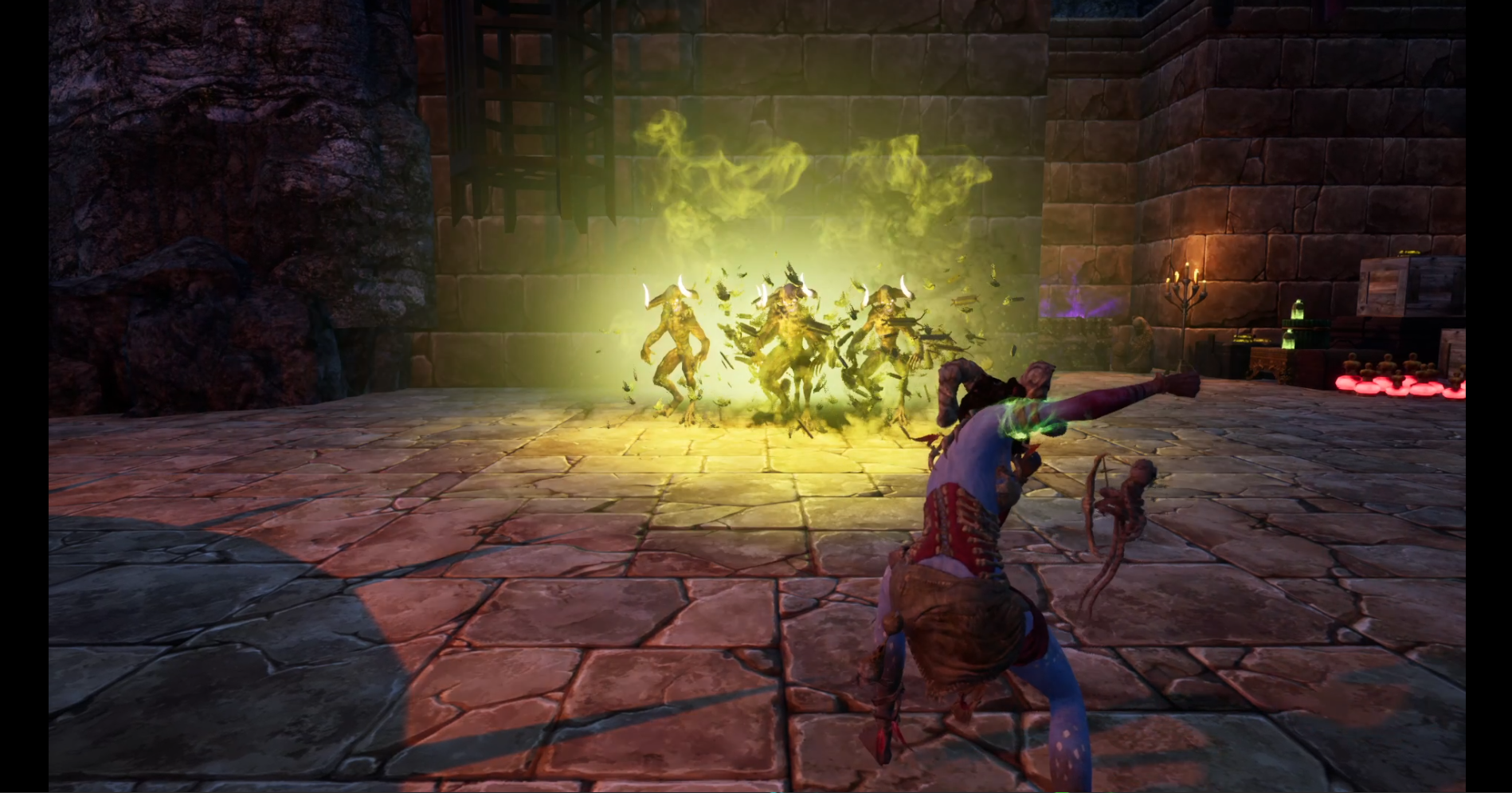 Nightfall, combat action in Unreal Engine